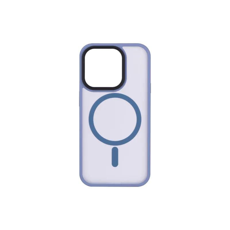 Чохол 2E Soft Touch MagSafe (2E-IPH-15PR-OCLS-LB), для Apple iPhone 15 Pro, Light Blue