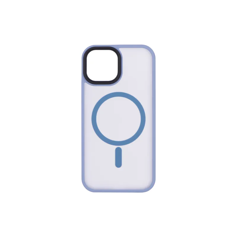 Чохол 2E Soft Touch MagSafe (2E-IPH-15-OCLS-LB), для Apple iPhone 15, Light Blue