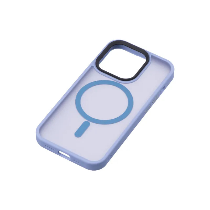 Чохол 2E Soft Touch MagSafe (2E-IPH-15U-OCLS-LB), для Apple iPhone 15 Ultra, Light Blue