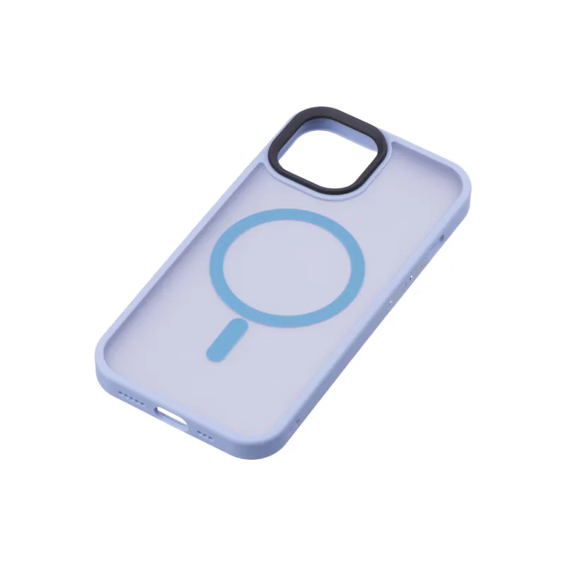 Чохол 2E Soft Touch MagSafe (2E-IPH-15-OCLS-LB), для Apple iPhone 15, Light Blue