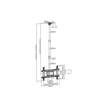 Nosilec za monitor Itech (Celb-54N)