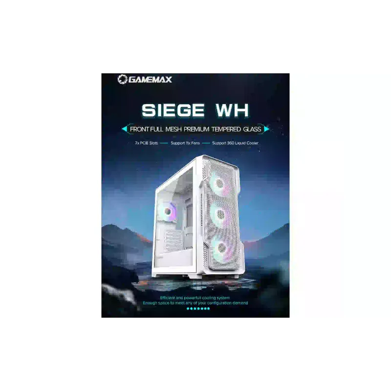PC Case Gamemax  (Siege-WT)