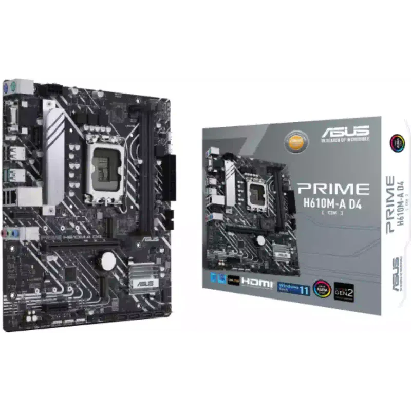 Материнська плата Asus Prime H610M-A-CSM (H610M-A PRIME D4 CSM), s1700