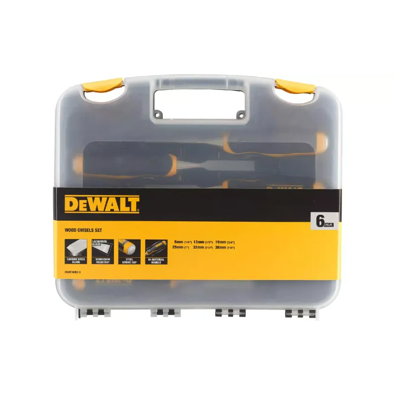 مجموعة من الأزاميل DeWALT (DWHT16852-9)
