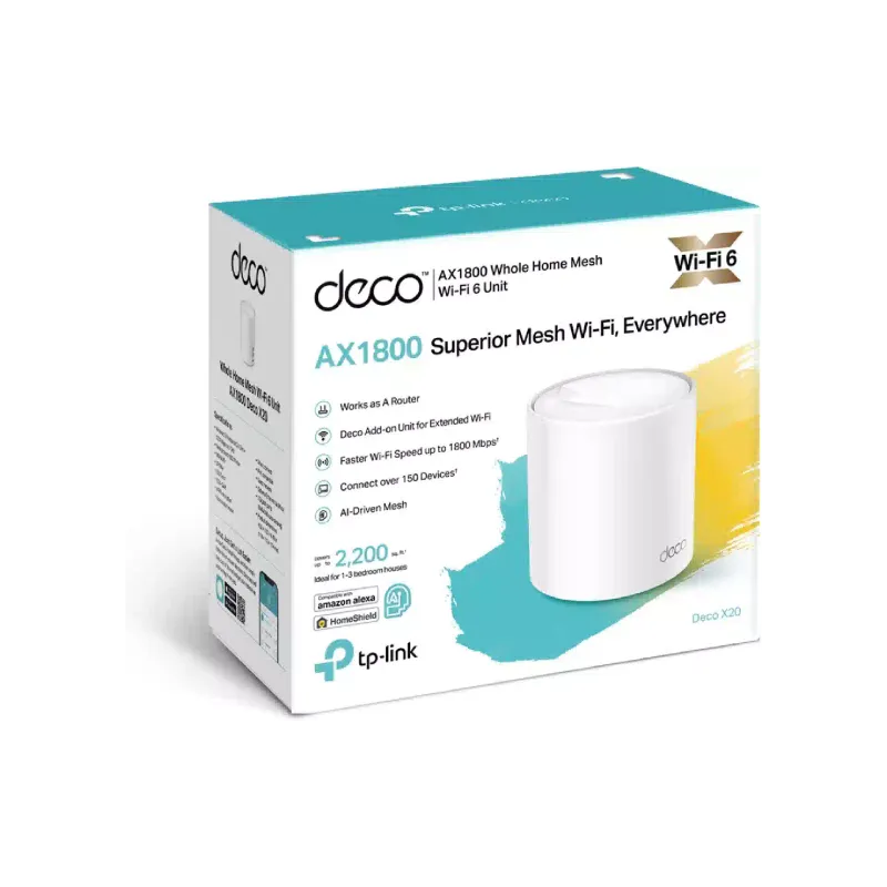 Wi-Fi system TP-Link  X20 (Deco X20 1 pack)