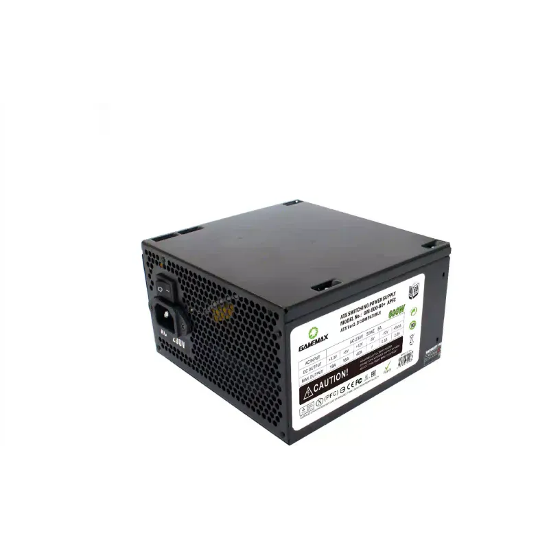 Блок живлення Gamemax  Black (GM-600-80+-APFC-Black)