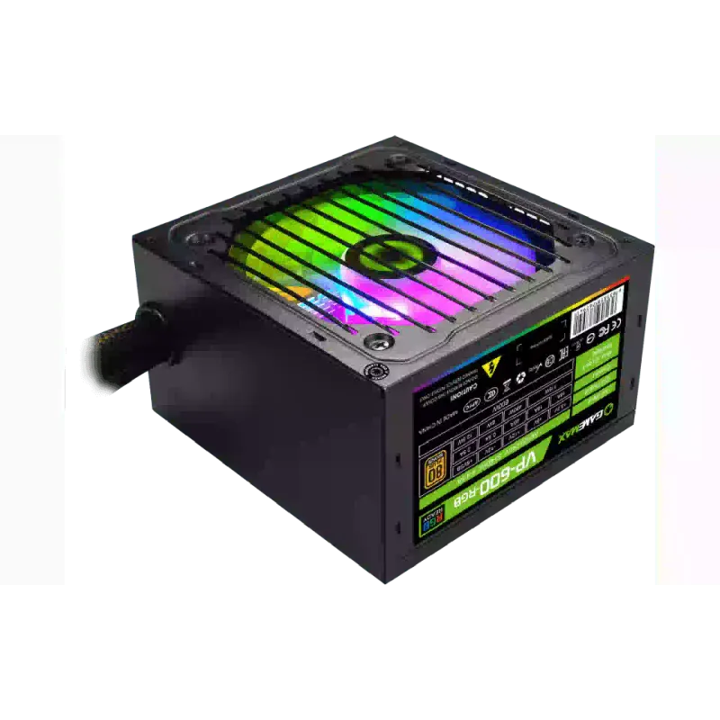 وحدة الطاقة Gamemax (VP-600-RGB)