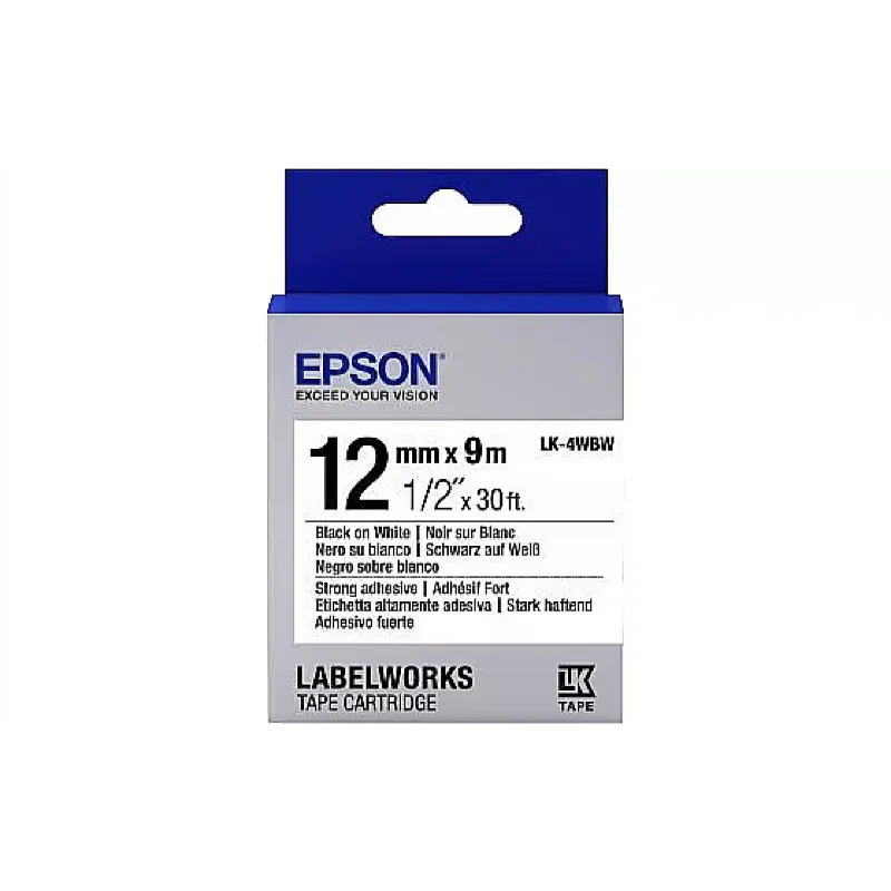 Kartuša Epson LK4WBW (C53S654016)