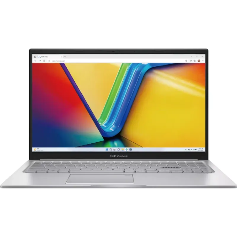 Laptop Asus 15.6" FHD 16Gb/512Gb/i3-1315U/Iris Xe/DOS/BL Cool Silver X1504VA-BQ500 (90NB10J2-M00PJ0)