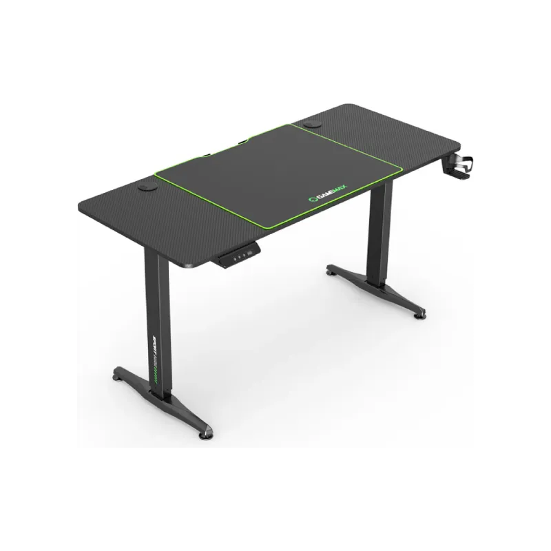 Számítógépasztal Gamemax, Black (D140-Carbon-EC)