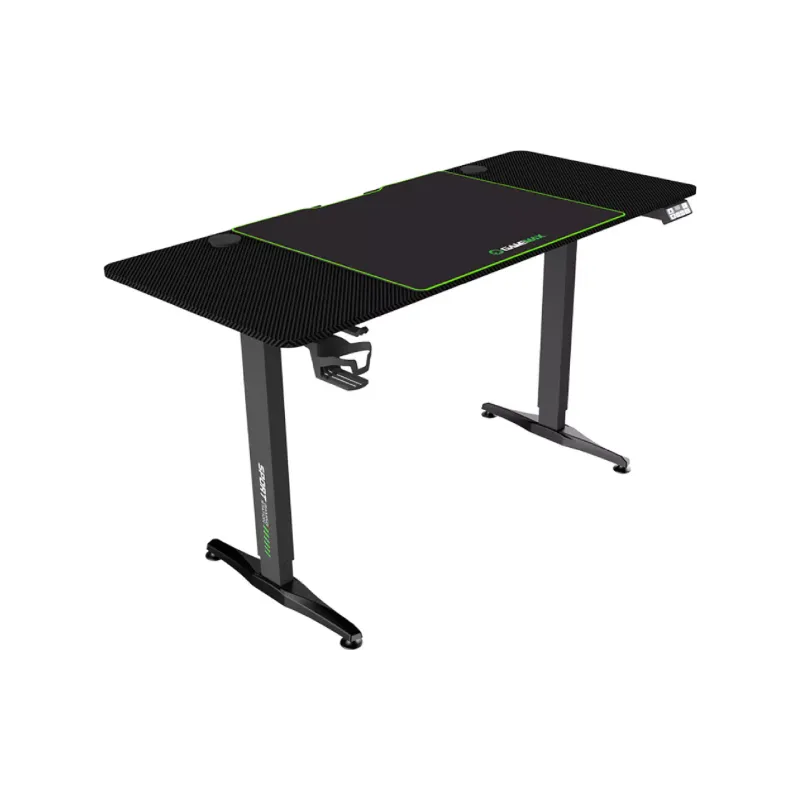 Számítógépasztal Gamemax, Black (D140-Carbon-EC)