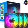 مروحة العلبة Gamemax (KF300-BK)