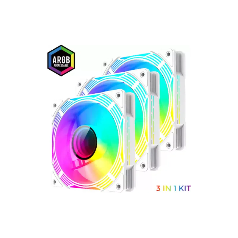 مروحة العلبة Gamemax (KF300R-WH)