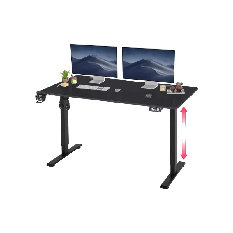 Számítógépasztal Gamemax, Black (D140-Carbon-EC)