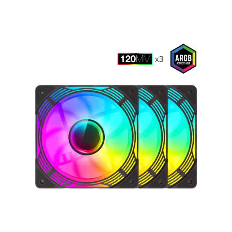 Корпусний вентилятор Gamemax  (KF300R-BK)