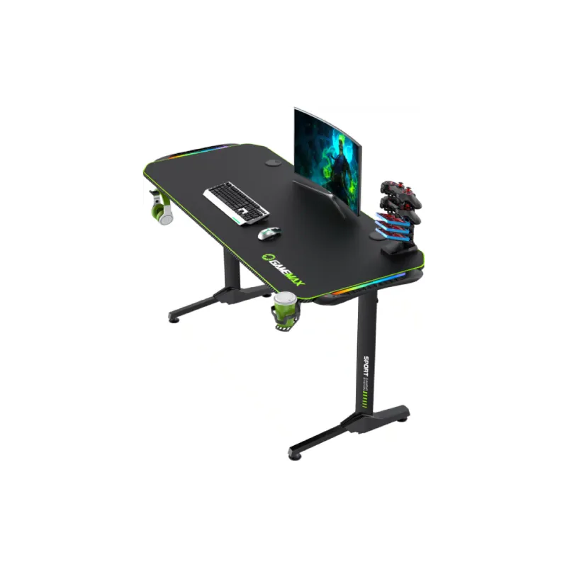 Компютърно бюро Gamemax, Black (D140 Carbon-RGB)