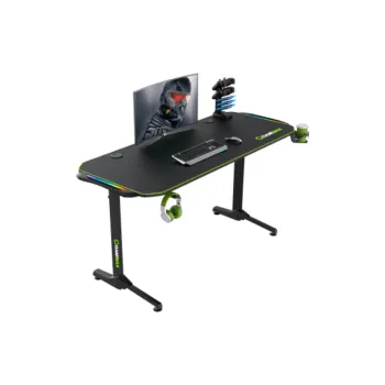 Computertisch Gamemax, Black (D140-Carbon-RGB)