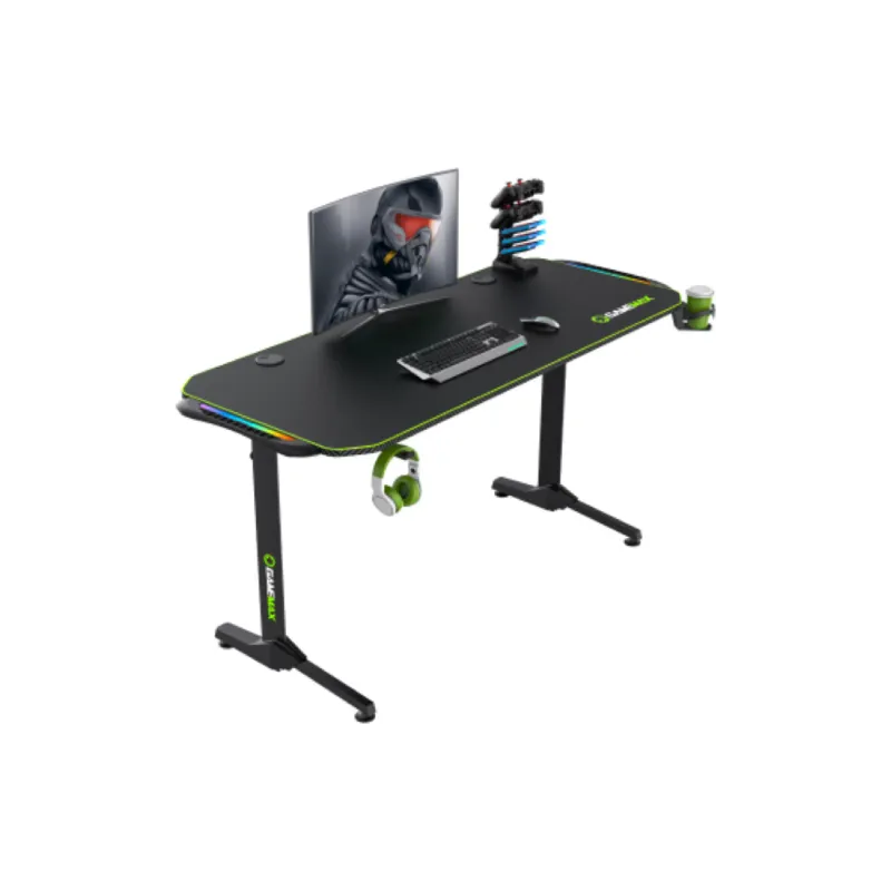 Компютърно бюро Gamemax, Black (D140 Carbon-RGB)