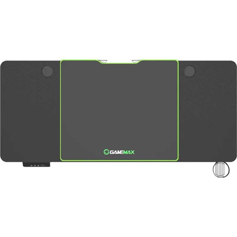 Számítógépasztal Gamemax, Black (D140-Carbon-EC)