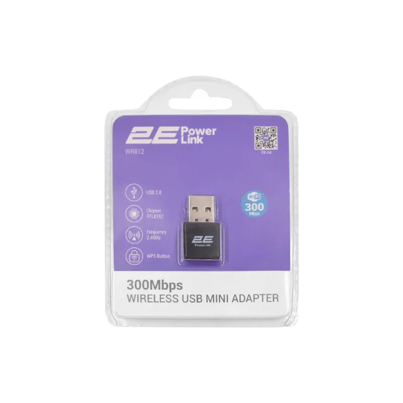 Wi-Fi адаптер 2E  WR812 (2E-WR812)