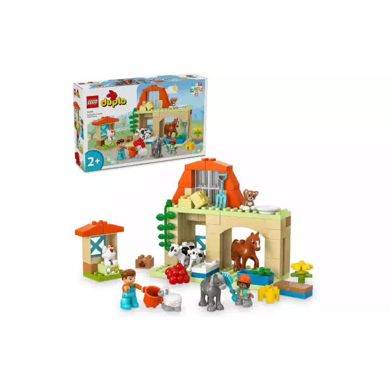 Constructor LEGO Duplo Caring for Animals at the Farm (10416)