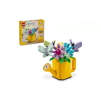 Konstruktőr LEGO Creator 3-in-1 Flowers in Watering Can (31149)