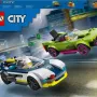 Construtor LEGO City Police Police Car and Muscle Car Chase (60415)