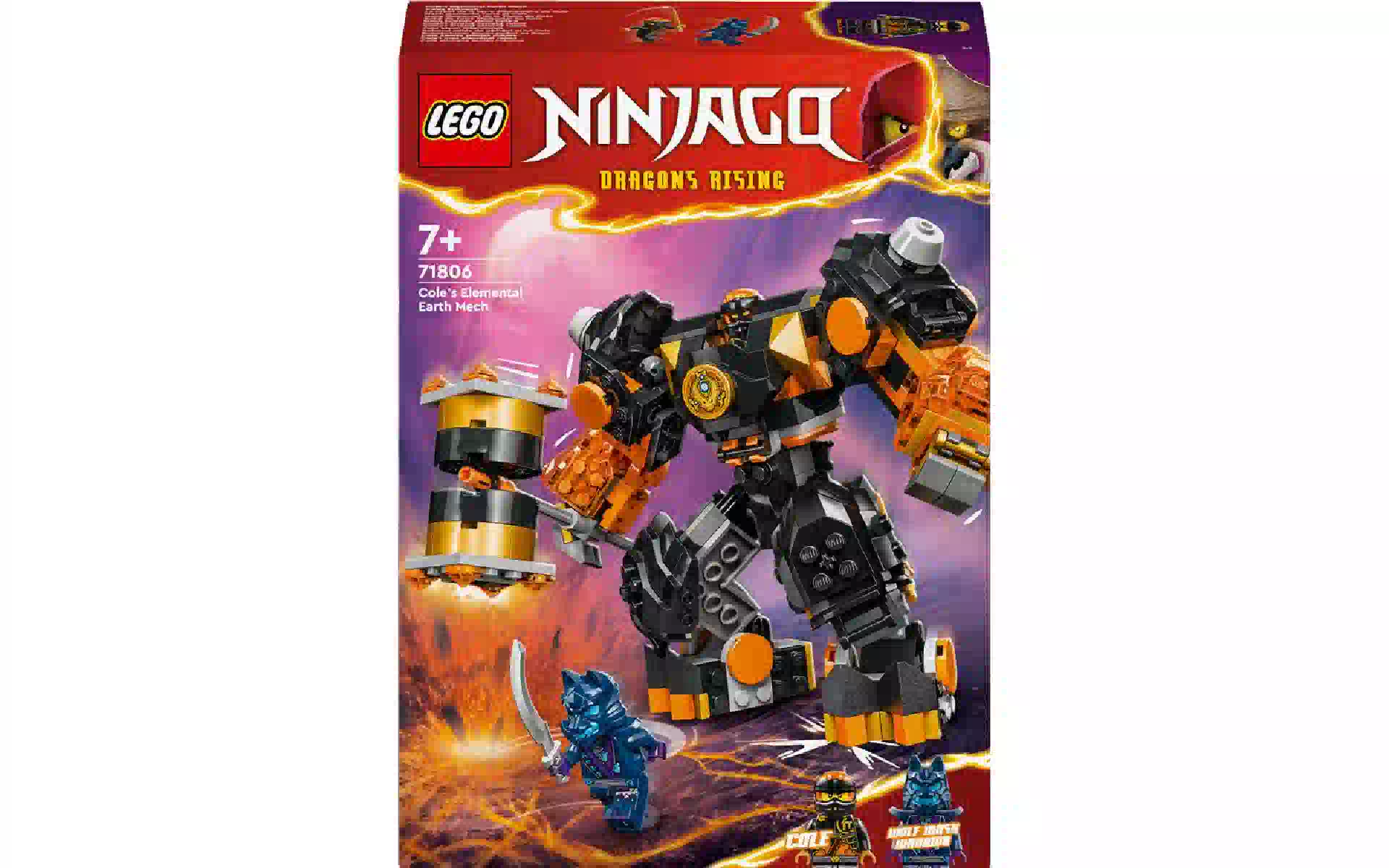 Конструктор LEGO NINJAGO Cole's Earth Mech (71806) Конструктор LEGO NINJAGO Cole's Earth Mech (71806)