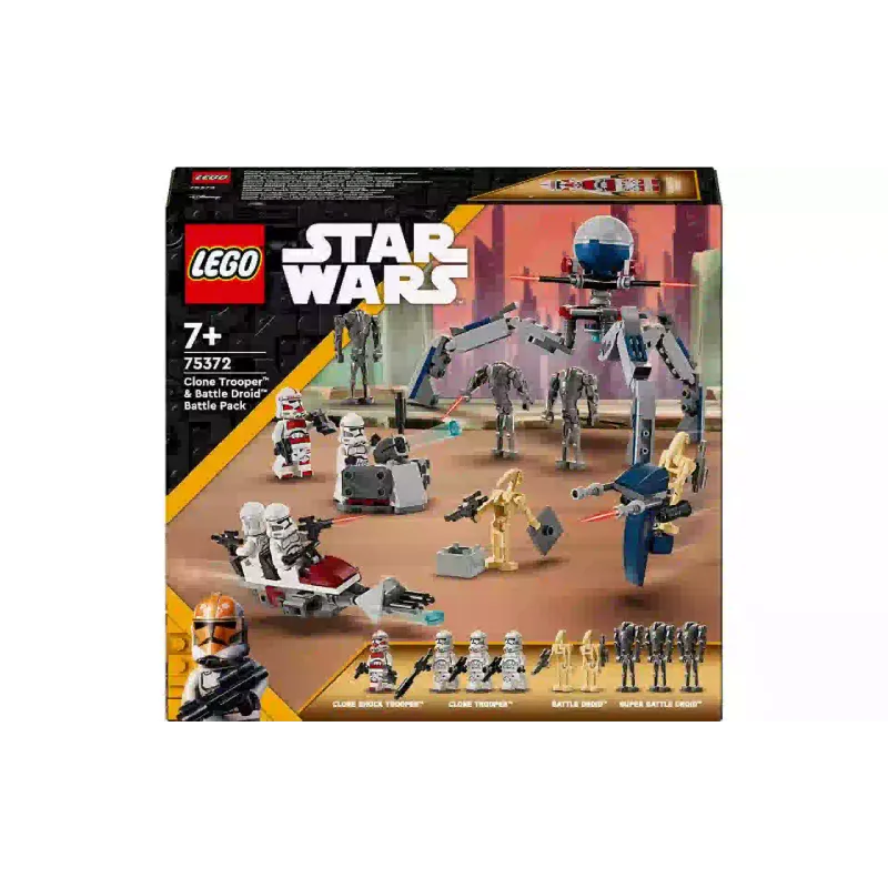 Konstruktor LEGO Star Wars Clone Trooper & Battle Droid Battle Pack (75372)