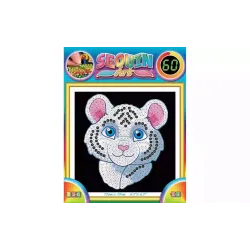 Δημιουργικό κιτ Sequin Art White tiger (SA1326)