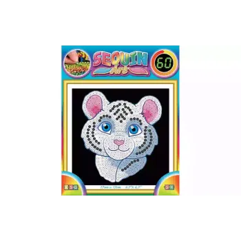 Δημιουργικό κιτ Sequin Art White tiger (SA1326)