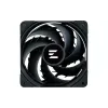 مروحة العلبة Zalman, Black (ZM-AF120BLACK)