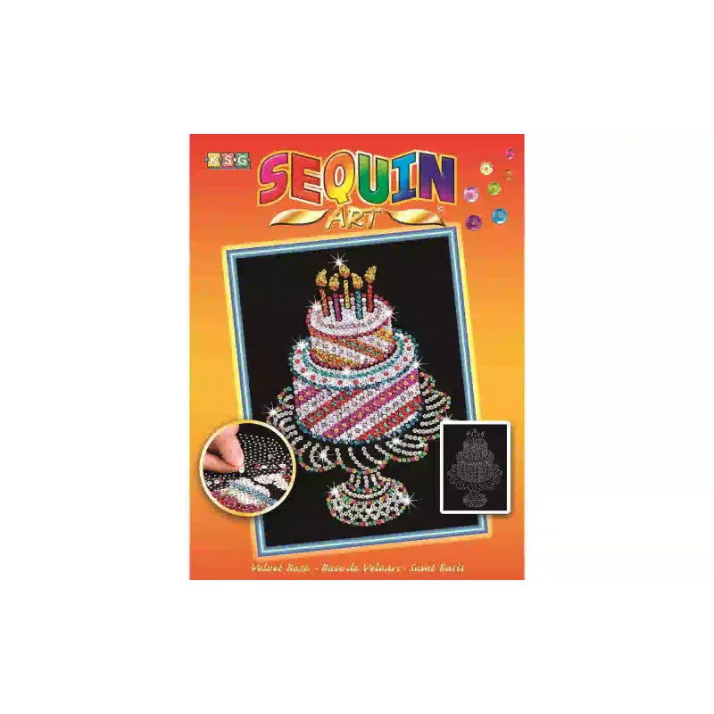 مجموعة أدوات إبداعية Sequin Art (SA1506)
