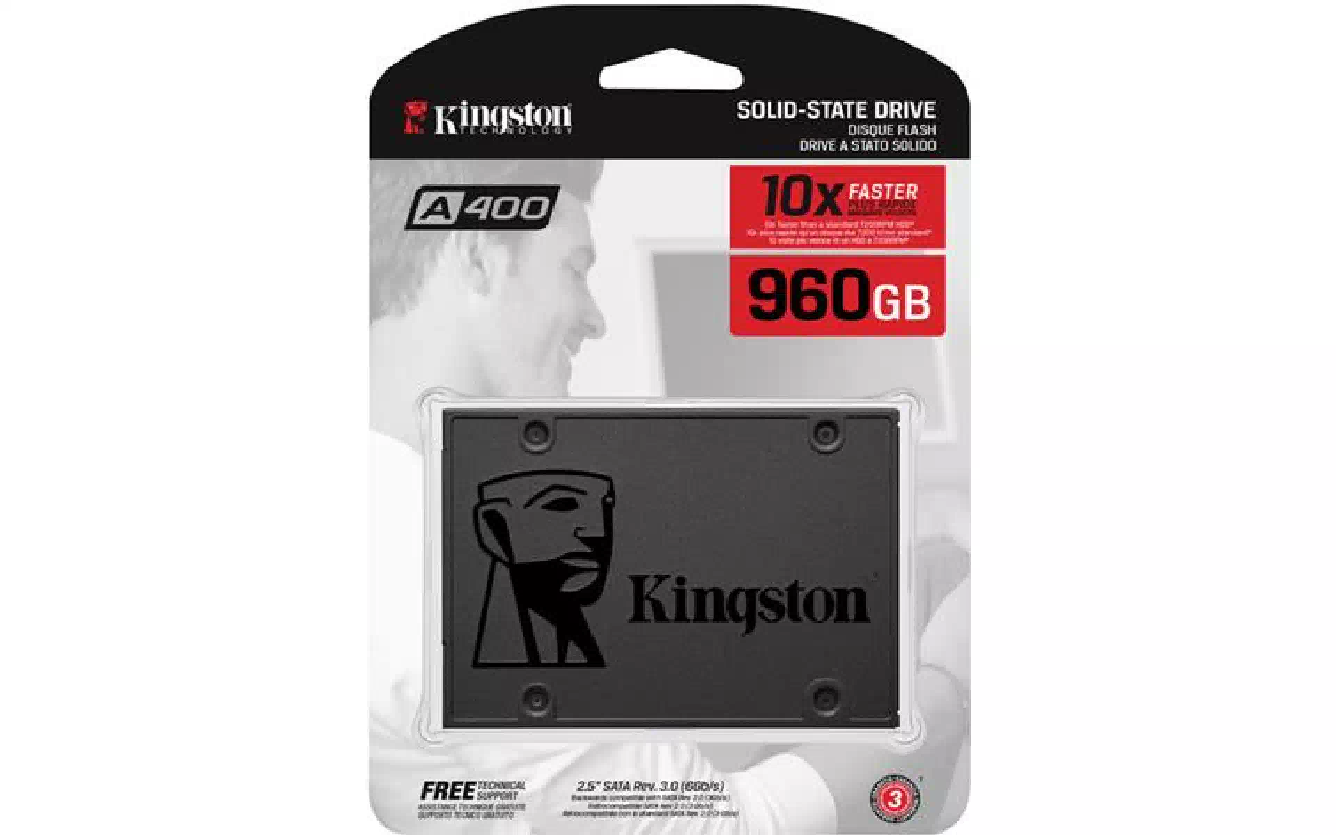 SSD-Speicher Kingston A400 (SA400S37/960G) SSD-Speicher Kingston A400 (SA400S37/960G)