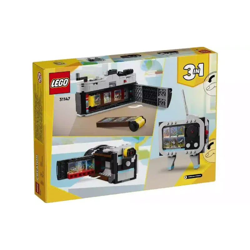 Konstruktor LEGO Creator 3-in-1 Retro Camera (31147)
