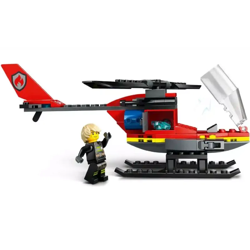 Konstruktor LEGO City Fire Fire Rescue Helicopter (60411)