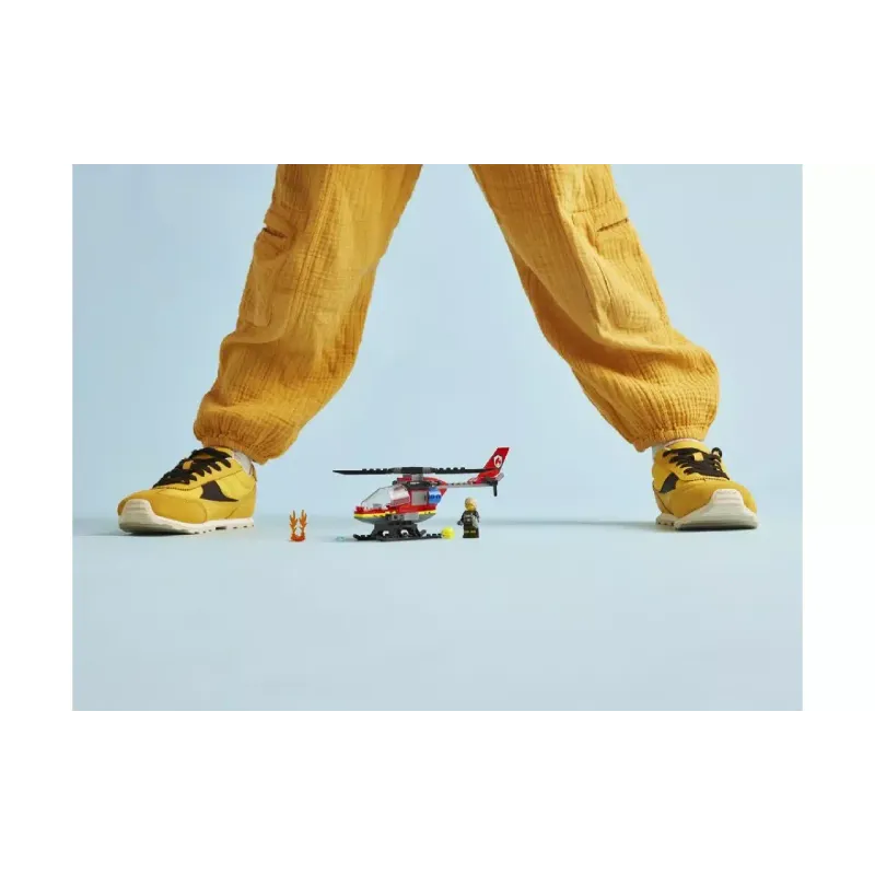 Konstruktor LEGO City Fire Fire Rescue Helicopter (60411)