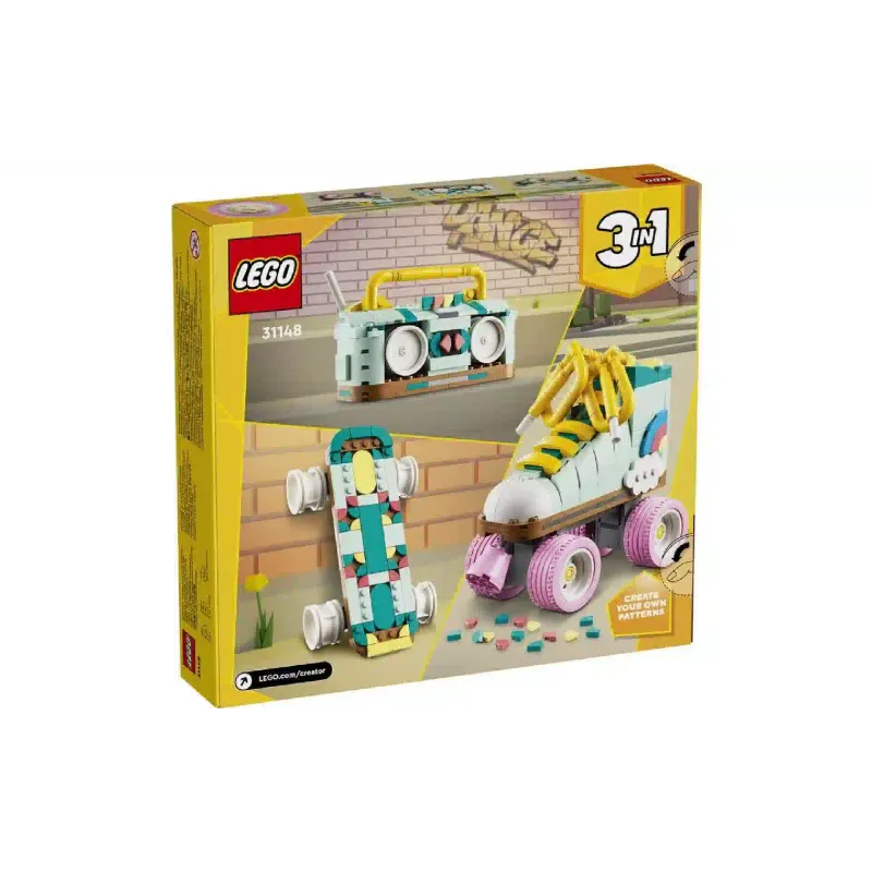 Constructor LEGO Creator 3-in-1 Retro Roller Skate (31148)