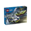 Construtor LEGO City Police Police Car and Muscle Car Chase (60415)