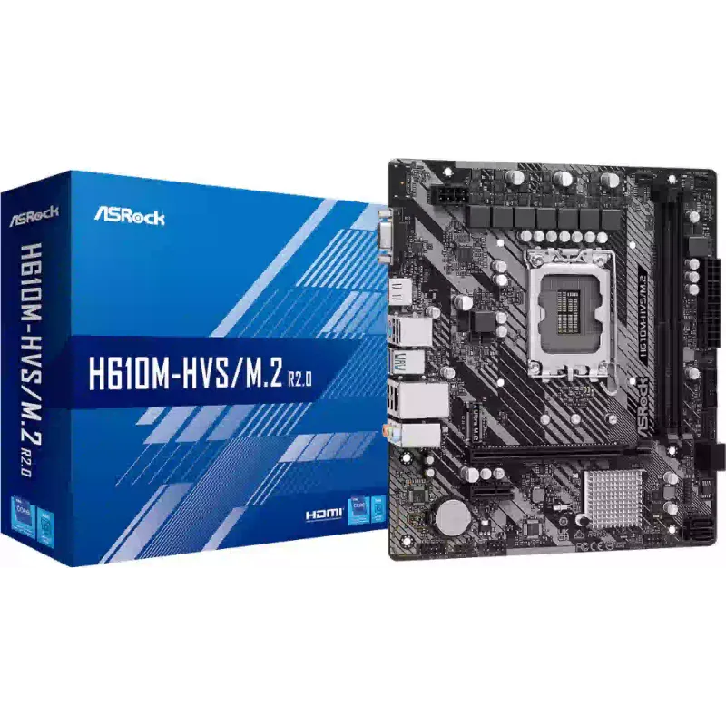 Материнська плата ASRock H610M (H610M_HVS/M.2_R2.0), s1700