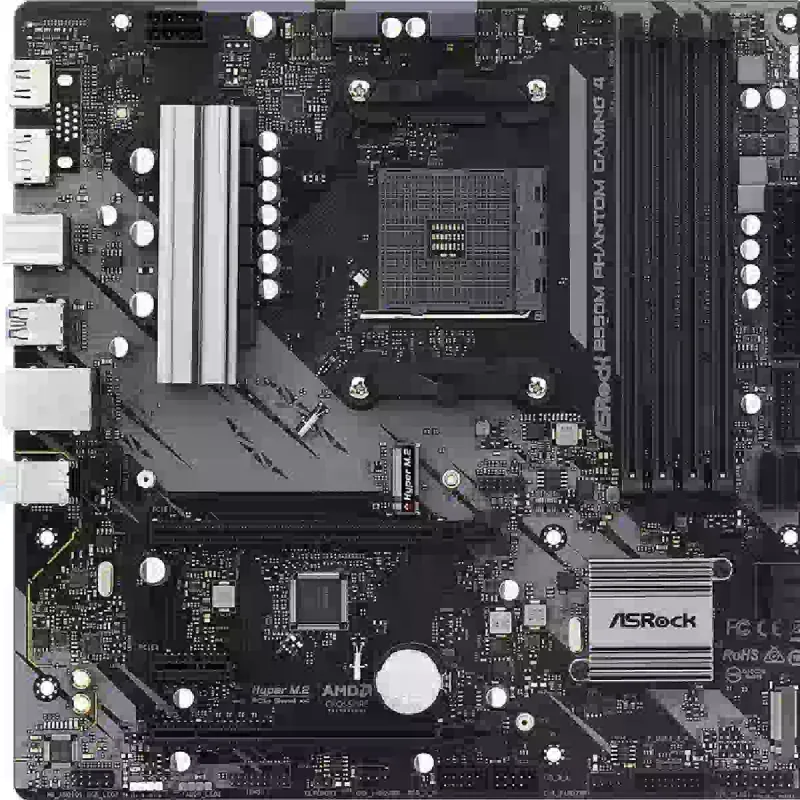Placa madre ASRock (B550M PHANTOM GAMING 4)