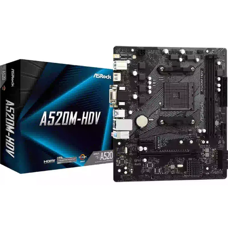 Alaplap ASRock (A520M HDV)