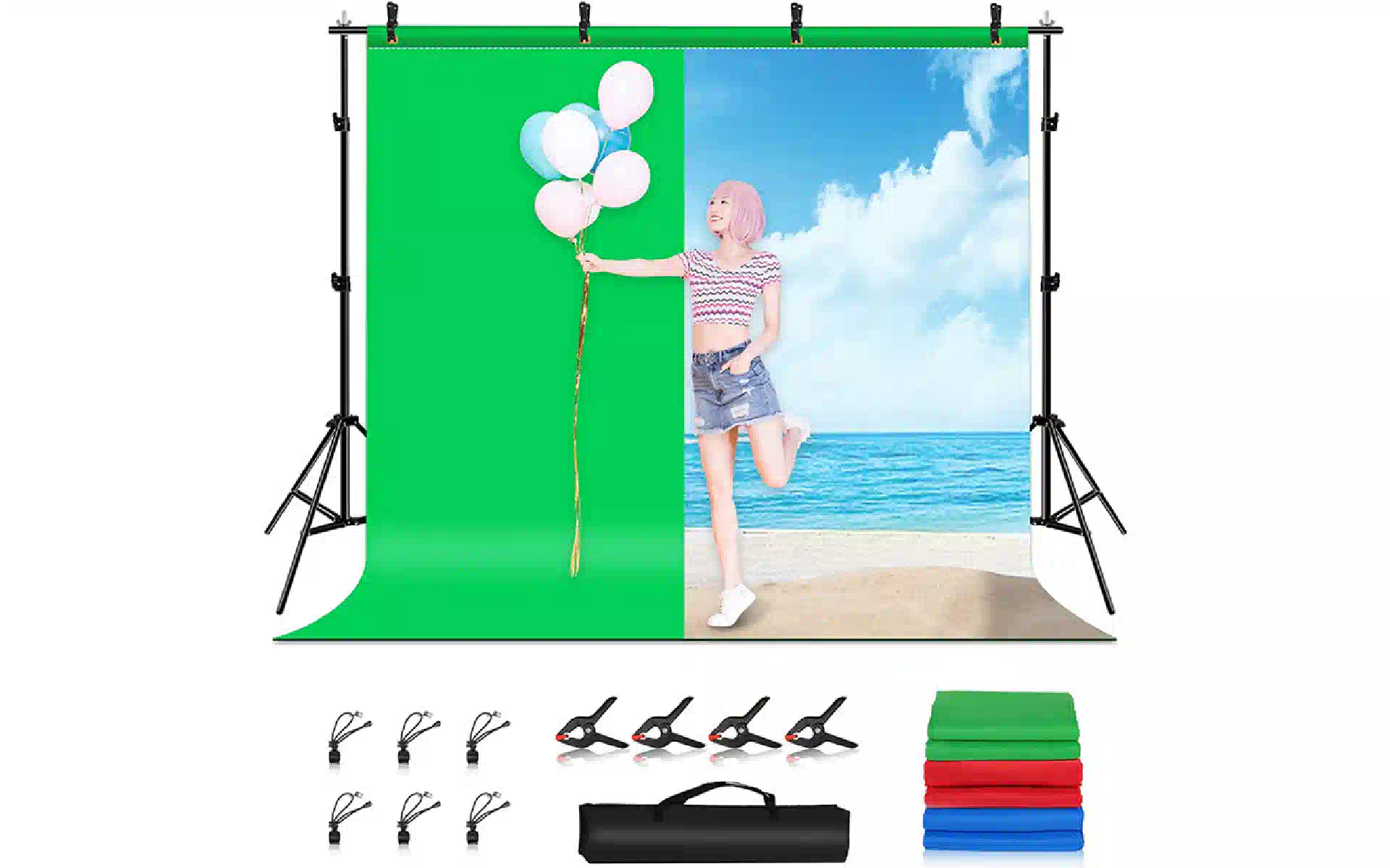 Conjunto de fondos de fotografía Puluz (PKT5205) Conjunto de fondos de fotografía Puluz (PKT5205)