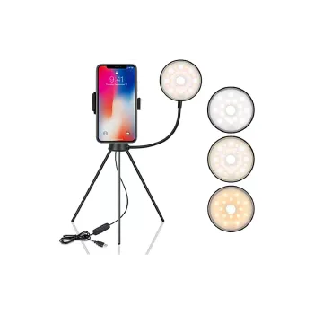 Λάμπα LED με δακτύλιο Puluz (SYA0014601)