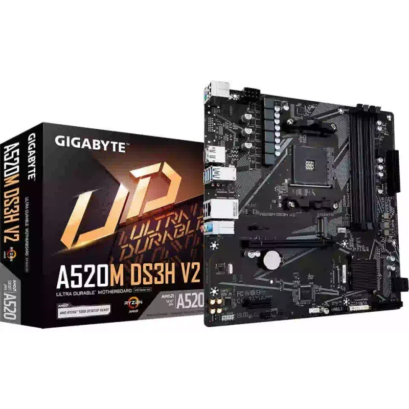 Дънна платка Gigabyte (A520M DS3H V2)