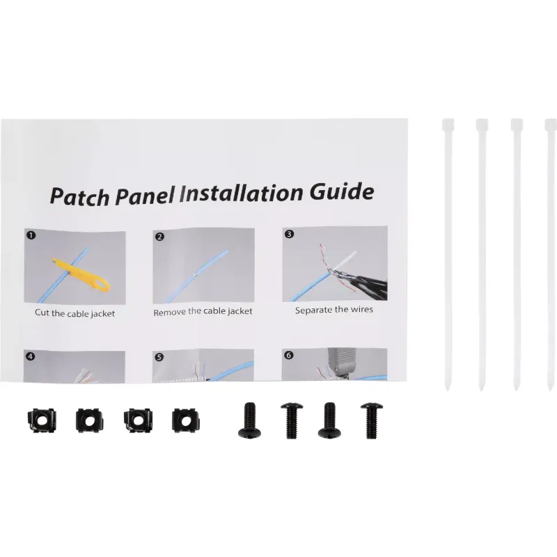 Patch panel 2E (2E-PPNL5E-UTP-24)