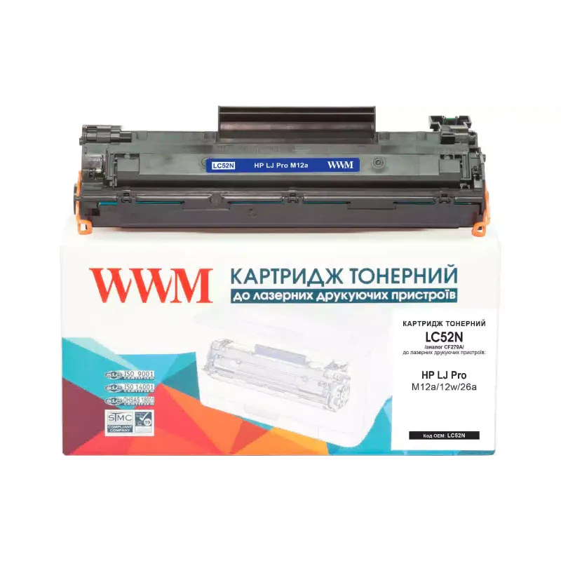 Kartuša WWM CF279A, Black (LC52N)