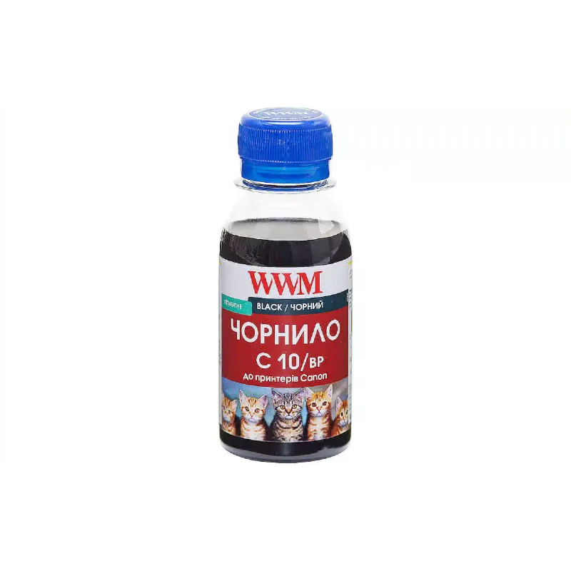 Мастило WWM, Black (C10/BP-2)