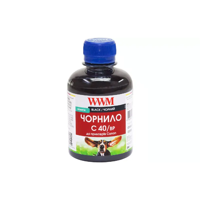 Чорнило WWM, Black (C40/BP)