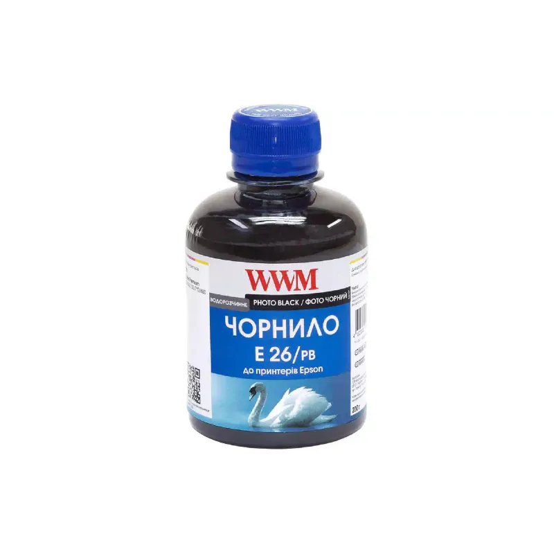 Чернила WWM, Black (E26/PB)